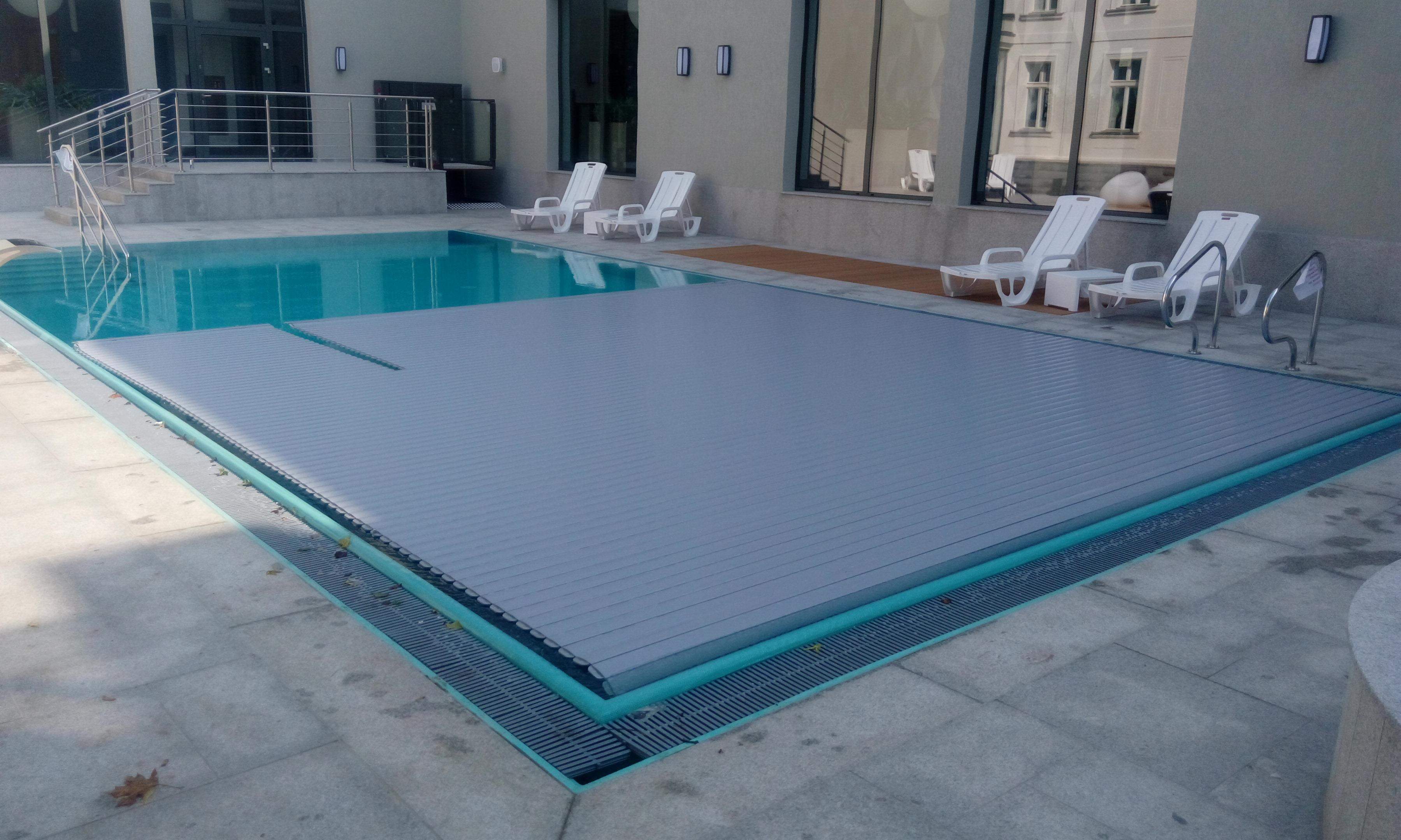 underwater pool roller shutter, Liderpool pool covers