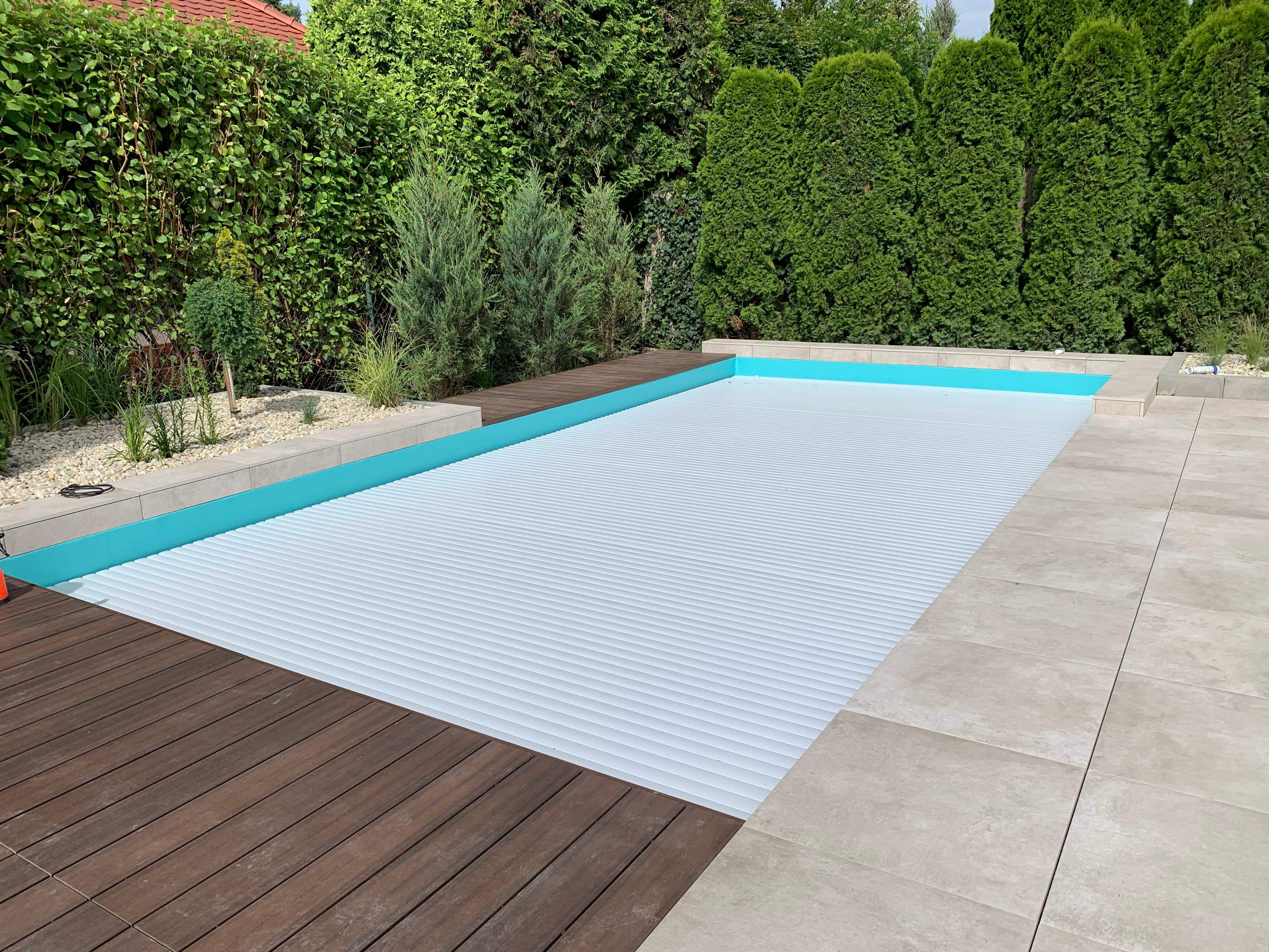 underwater pool roller shutter, Liderpool pool covers