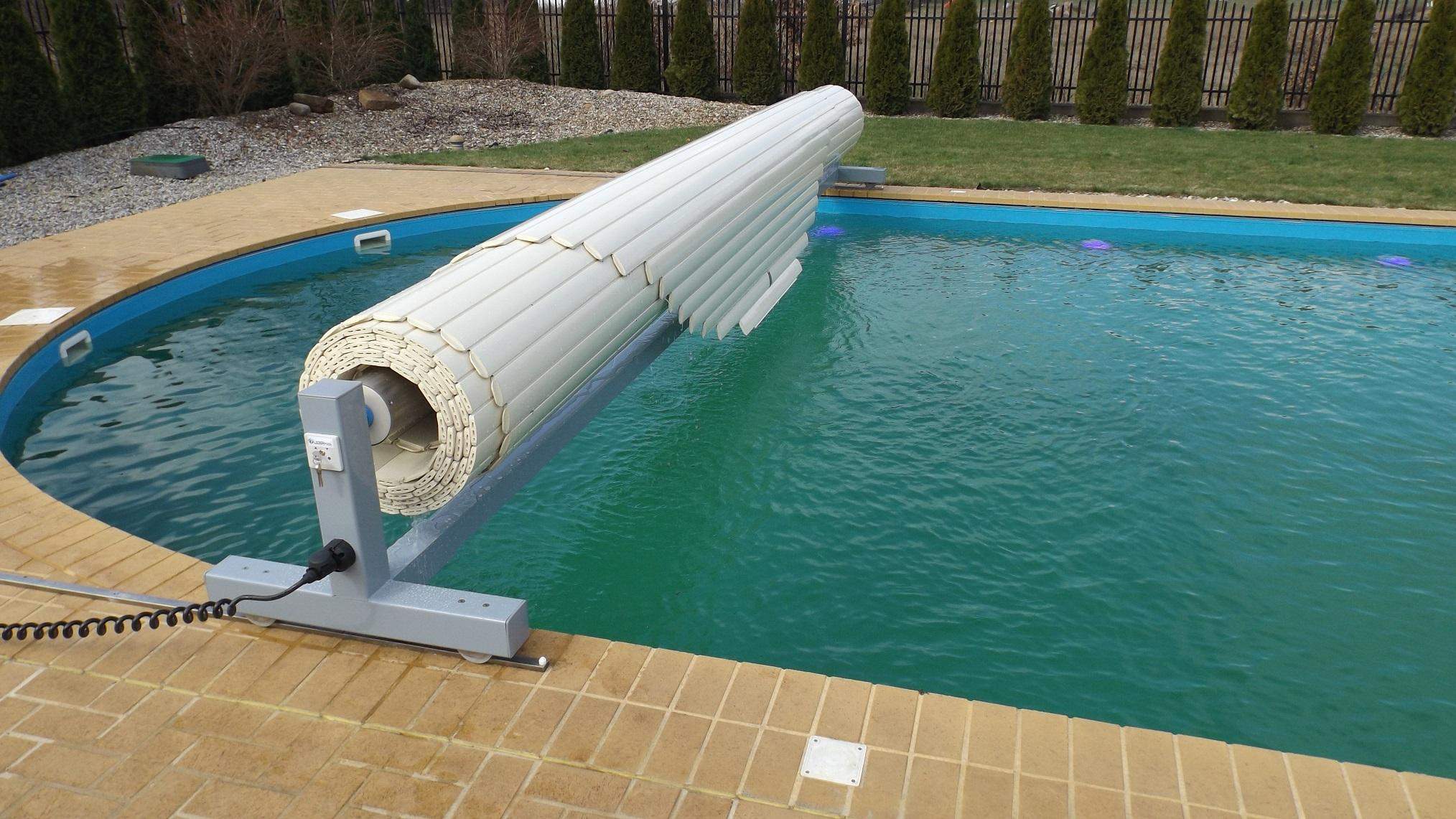 Mobil surface winder, pool roller shutter, Liderpool pool Covers 