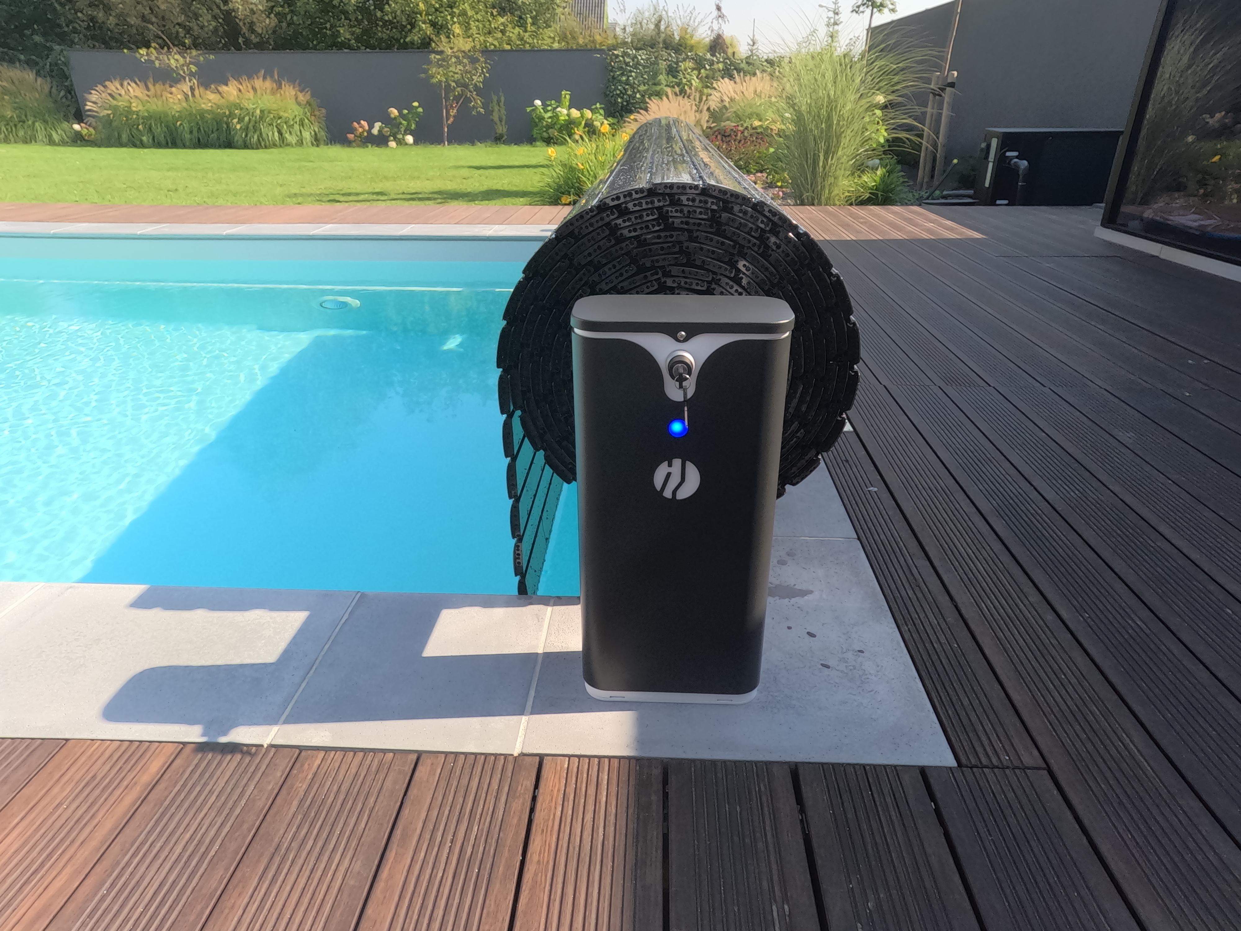 Harmony surface winder, pool roller shutter, Liderpool pool Covers 