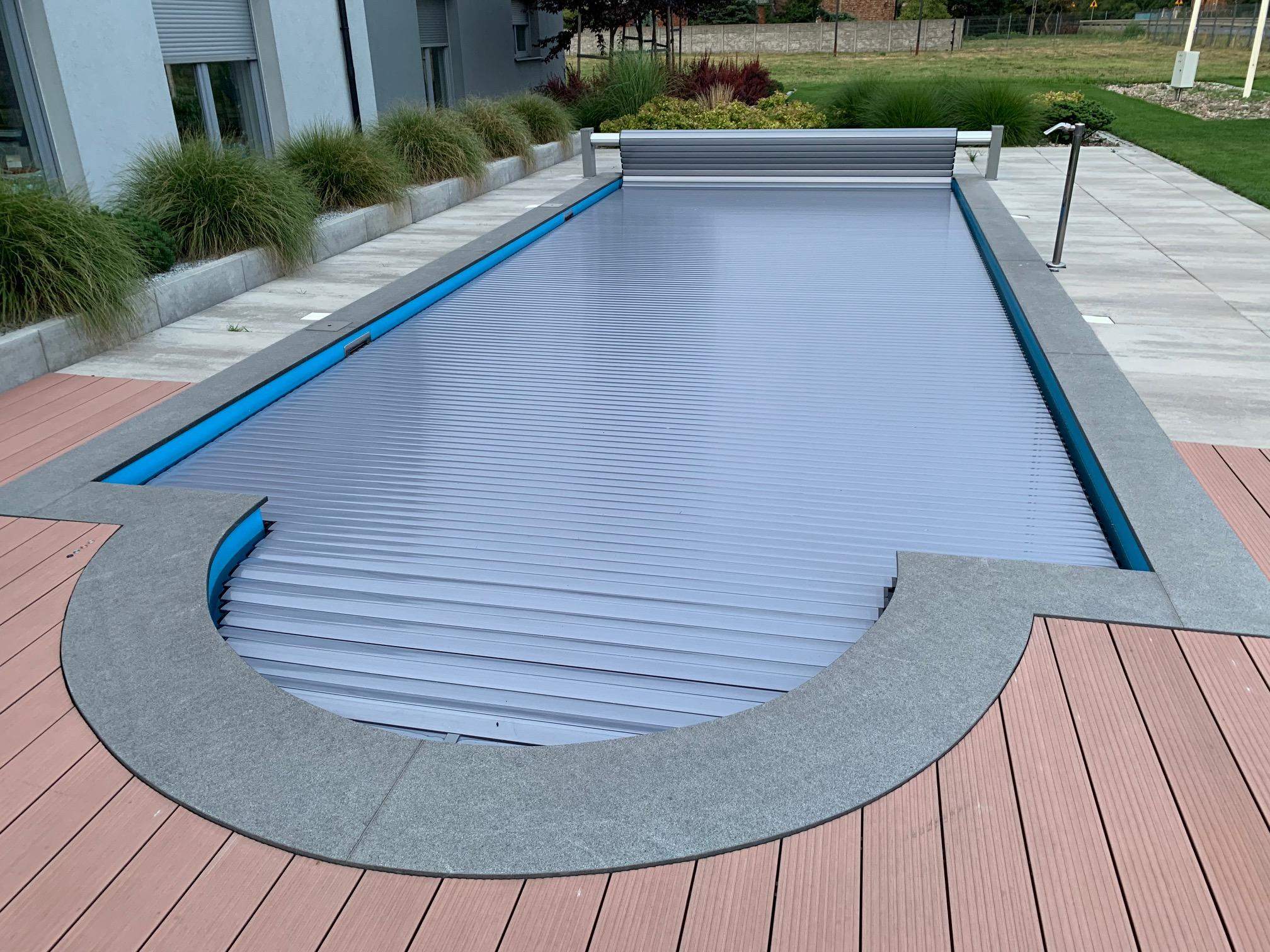 Standard surface winder, pool roller shutter, Liderpool pool Covers 